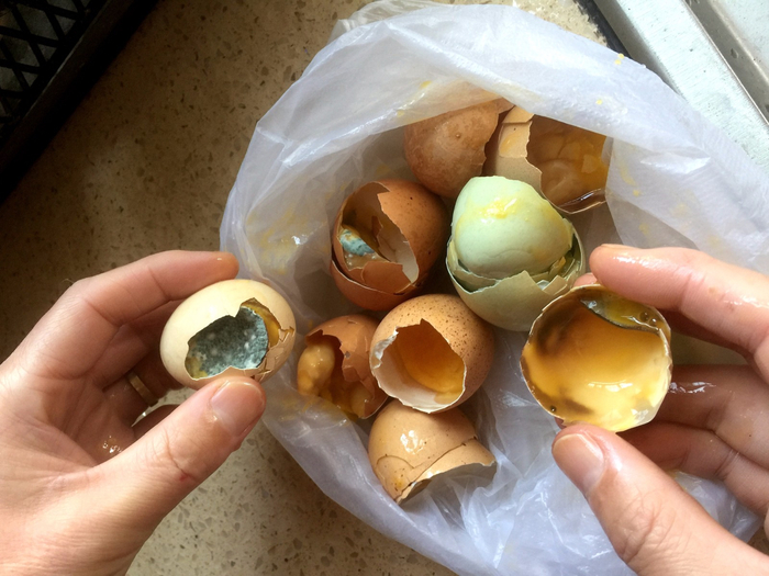 「雞蛋真假困局」 老湯超市售